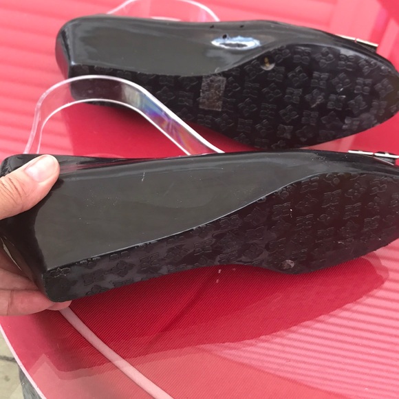 BCBG maxazria amazing stone work wedge shoes - Picture 5 of 8